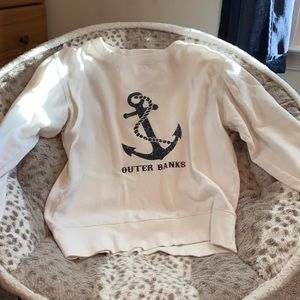 Long Sleeve Outer Banks Sweatshirt (S) Vineyard